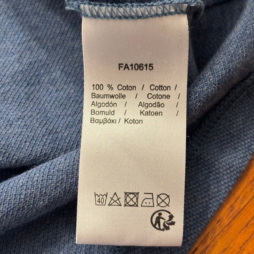 Lacoste Classic Fit men’s medium blue short sleeve polo shirt size XL - Picture 6 of 7